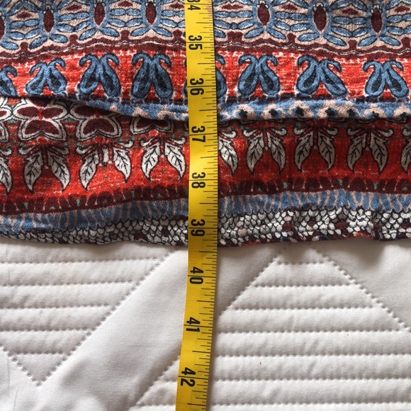 Democracy| Dress| Women’s| Size 1X|. Multicolor, green, orange, blue Bohemian - Picture 3 of 16